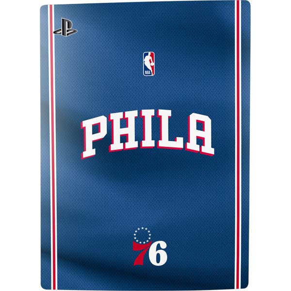 NBA Philadelphia 76ers Jersey PS5 Digital Edition Console Skin
