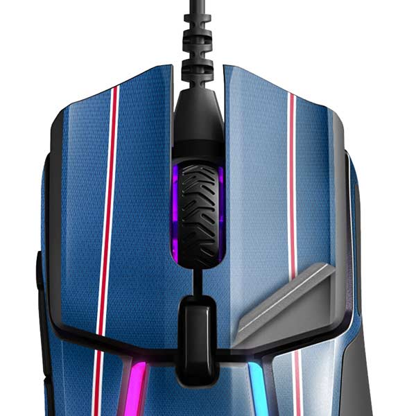 NBA Philadelphia 76ers Jersey SteelSeries Rival 600 Gaming Mouse Skin