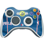 NBA Philadelphia 76ers Jersey Xbox 360 Wireless Controller Skin