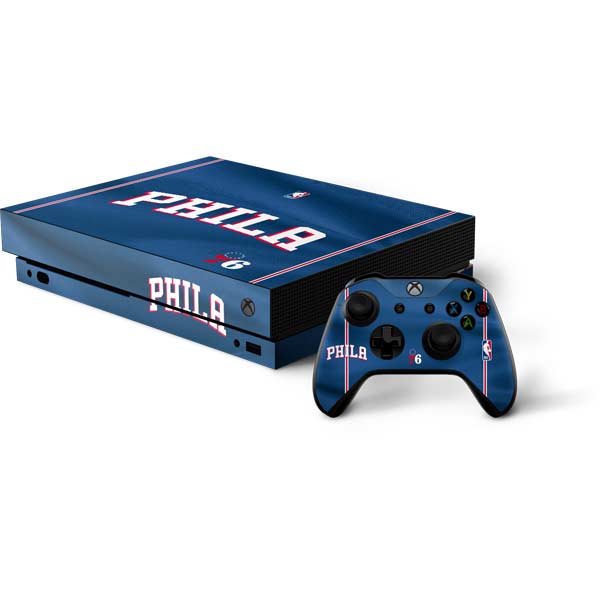 NBA Philadelphia 76ers Jersey Xbox One X Bundle Skin