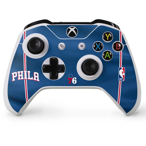 NBA Philadelphia 76ers Jersey Xbox One X Controller Skin