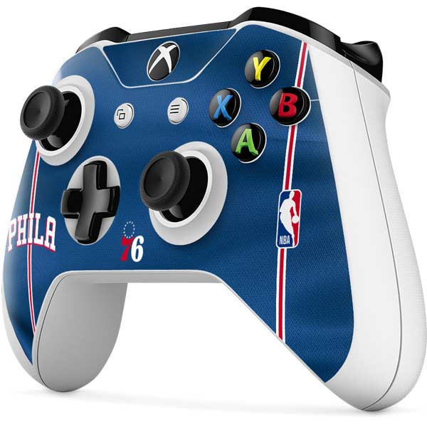 NBA Philadelphia 76ers Jersey Xbox One X Controller Skin