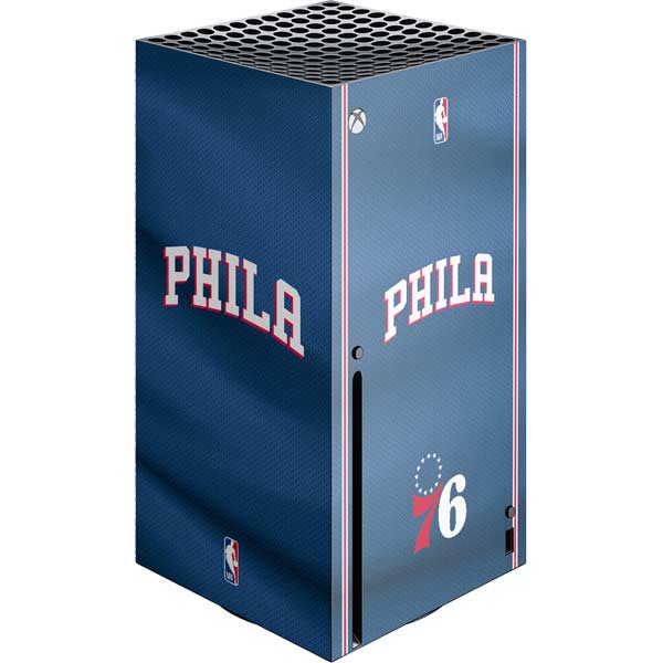 NBA Philadelphia 76ers Jersey Xbox Series X Console Skin