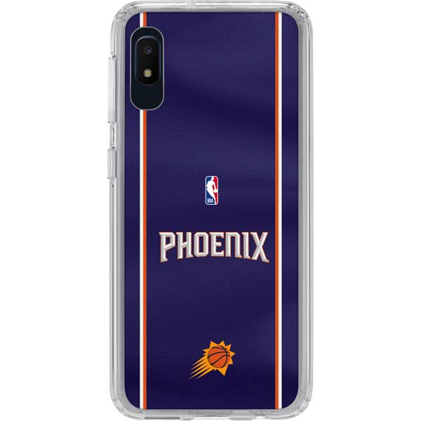 NBA Phoenix Suns Jersey Galaxy A10e Clear Case