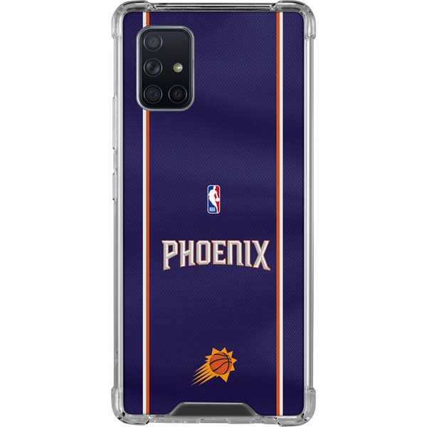 NBA Phoenix Suns Jersey Galaxy A71 5G Clear Case