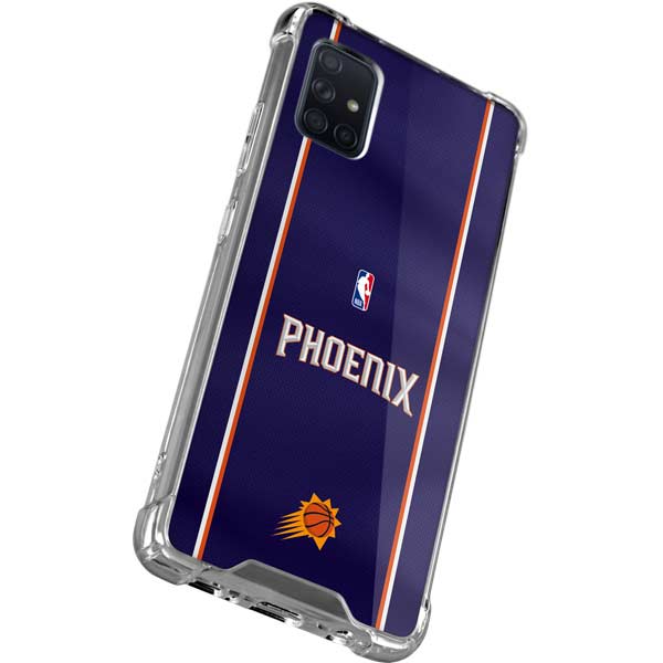 NBA Phoenix Suns Jersey Galaxy A71 5G Clear Case