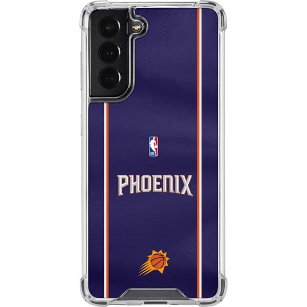 NBA Phoenix Suns Jersey Galaxy S22 Clear Case