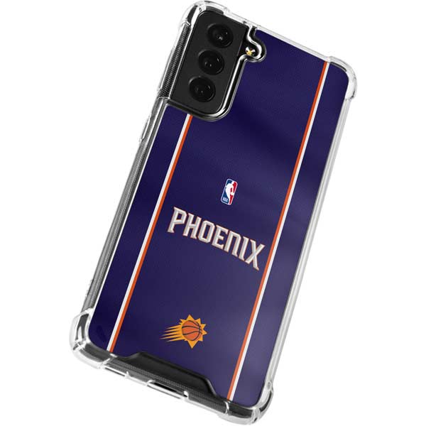 NBA Phoenix Suns Jersey Galaxy S22 Clear Case