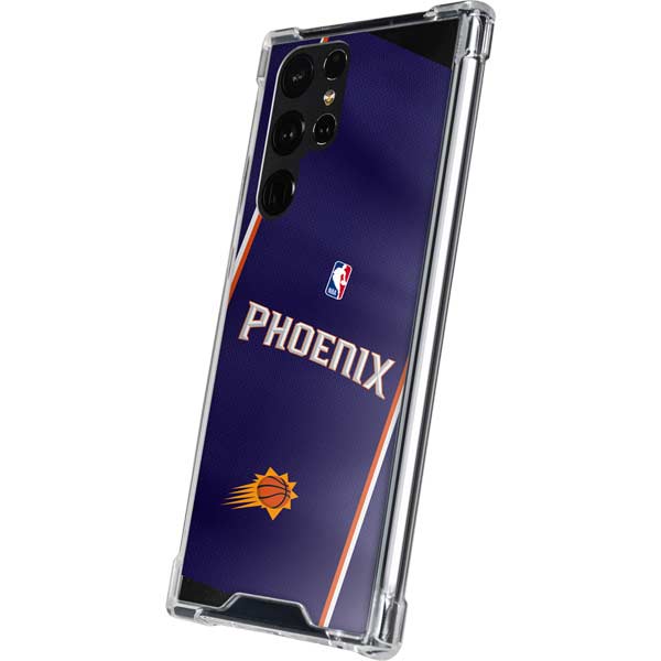 NBA Phoenix Suns Jersey Galaxy S22 Ultra Clear Case