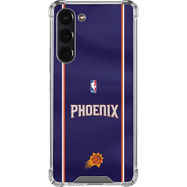 NBA Phoenix Suns Jersey Galaxy S23 Plus Clear Case