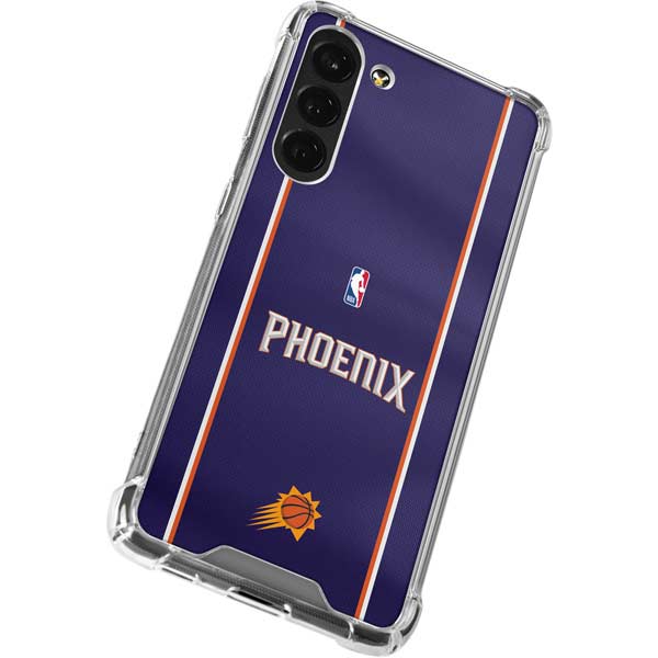 NBA Phoenix Suns Jersey Galaxy S23 Plus Clear Case