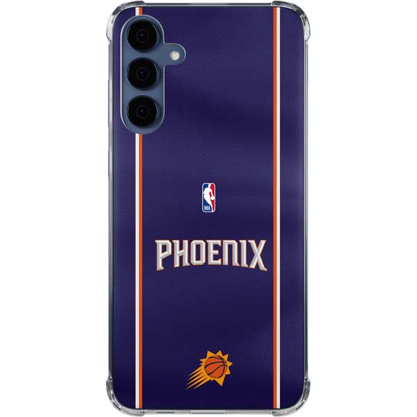 NBA Phoenix Suns Jersey Galaxy S24 Clear Case