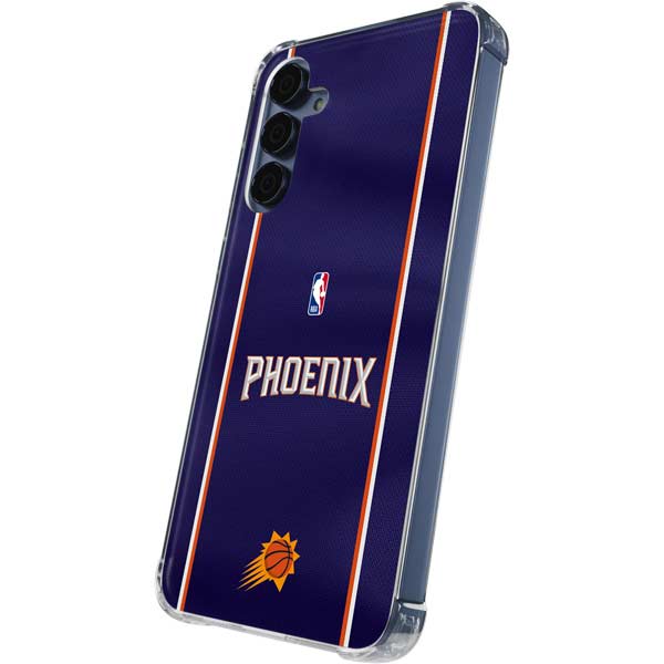 NBA Phoenix Suns Jersey Galaxy S24 Clear Case