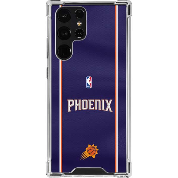 NBA Phoenix Suns Jersey Galaxy S24 Ultra Clear Case