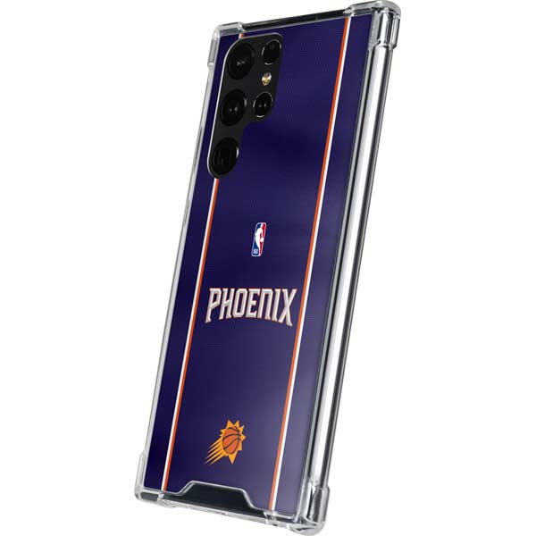 NBA Phoenix Suns Jersey Galaxy S24 Ultra Clear Case