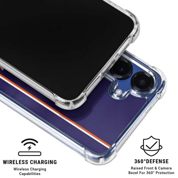 NBA Phoenix Suns Jersey Galaxy S25 Clear Case