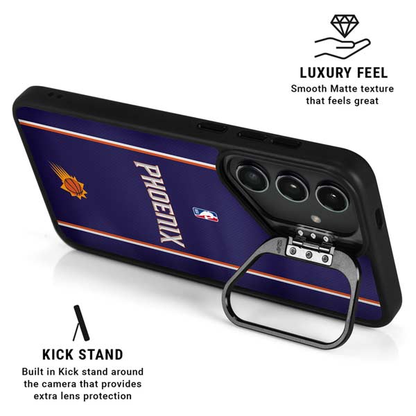 NBA Phoenix Suns Jersey Galaxy S25 Plus Kickstand Case