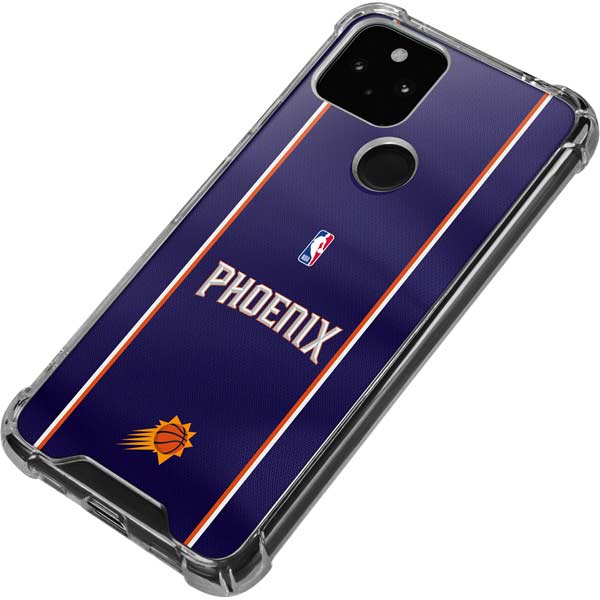 NBA Phoenix Suns Jersey Google Pixel 4a 5G Clear Case