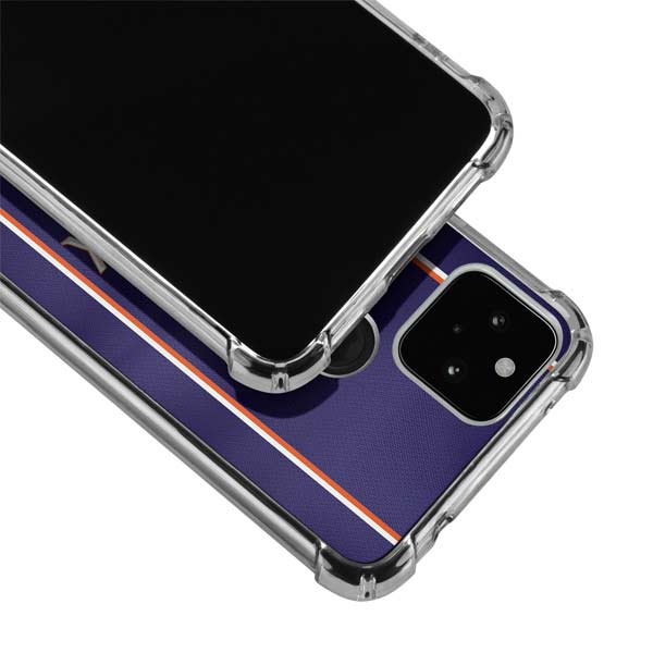 NBA Phoenix Suns Jersey Google Pixel 5a 5G Clear Case