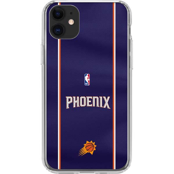 NBA Phoenix Suns Jersey iPhone 11 Clear Case