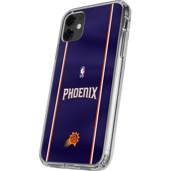 NBA Phoenix Suns Jersey iPhone 11 Clear Case