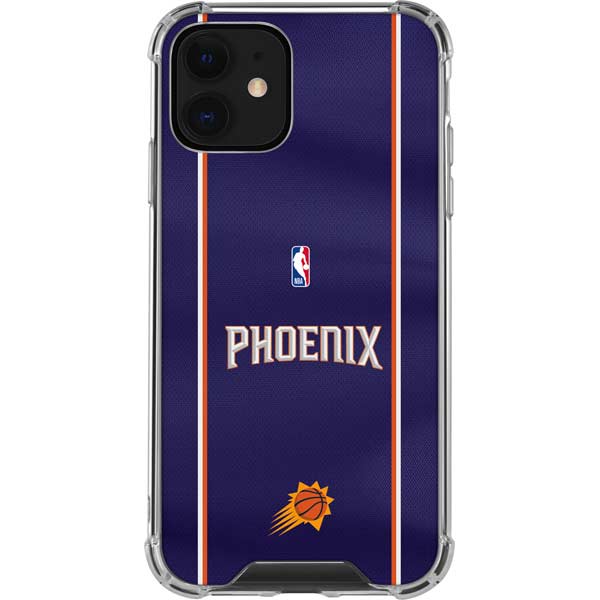 NBA Phoenix Suns Jersey iPhone 12 Clear Case