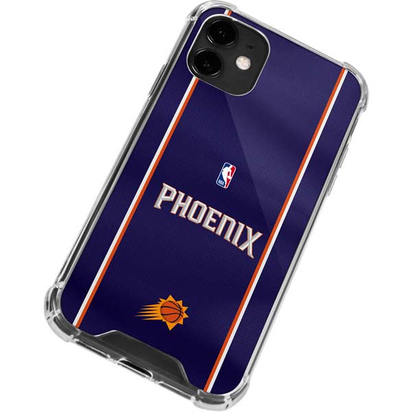 NBA Phoenix Suns Jersey iPhone 12 Clear Case