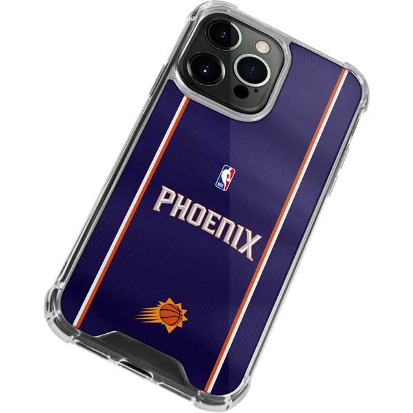 NBA Phoenix Suns Jersey iPhone 14 Pro Max Clear Case
