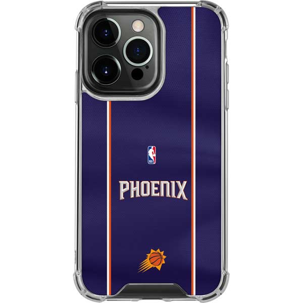 NBA Phoenix Suns Jersey iPhone 15 Pro Clear Case