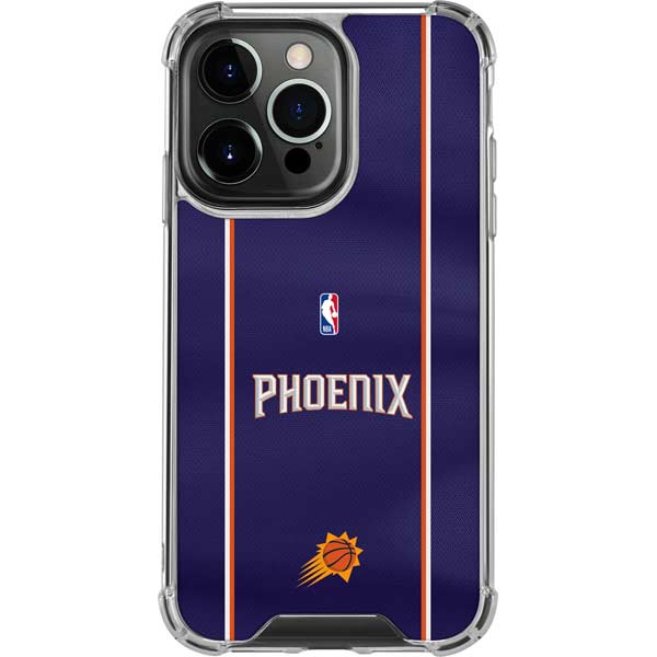 NBA Phoenix Suns Jersey iPhone 15 Pro Max Clear Case
