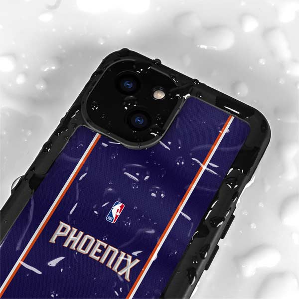 NBA Phoenix Suns Jersey iPhone 15 Waterproof Case