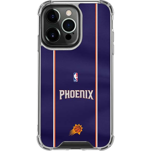 NBA Phoenix Suns Jersey iPhone 16 Pro Clear Case