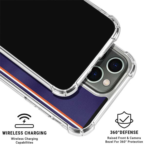 NBA Phoenix Suns Jersey iPhone 16 Pro Clear Case