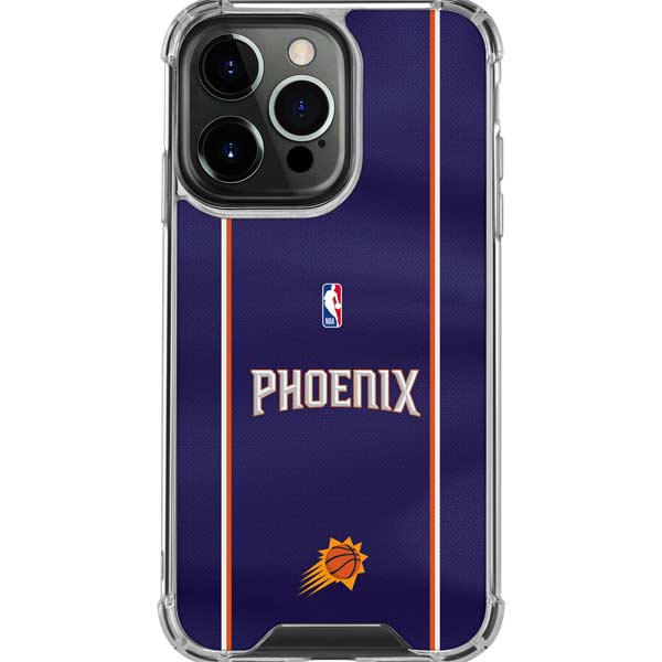 NBA Phoenix Suns Jersey iPhone 16 Pro Max Clear Case