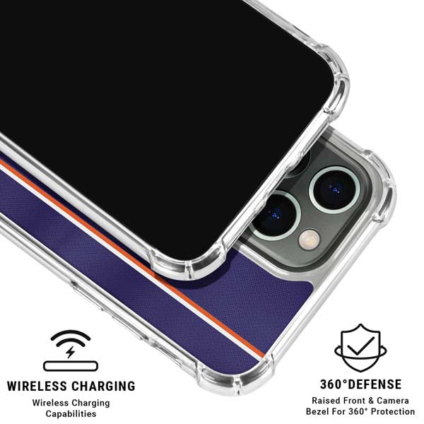 NBA Phoenix Suns Jersey iPhone 16 Pro Max Clear Case