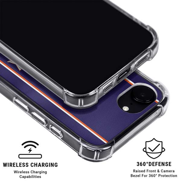 NBA Phoenix Suns Jersey iPhone 16e Clear Case