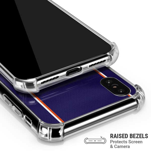 NBA Phoenix Suns Jersey iPhone X/XS Clear Case