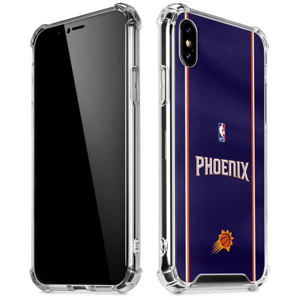 NBA Phoenix Suns Jersey iPhone XS Max Clear Case