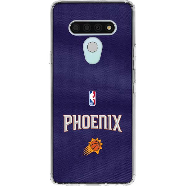 NBA Phoenix Suns Jersey LG Stylo 6 Clear Case