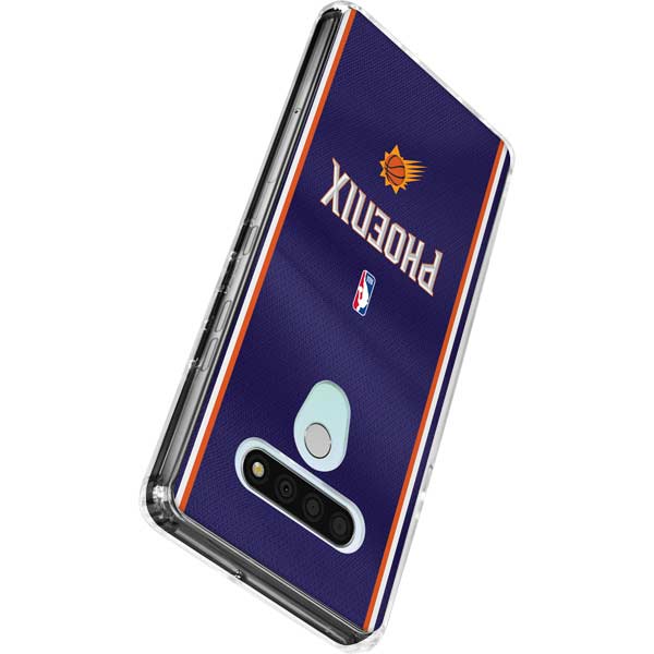NBA Phoenix Suns Jersey LG Stylo 6 Clear Case