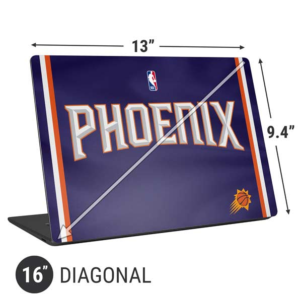 NBA Phoenix Suns Jersey Universal Laptop 16in (13 x 9.4in) Skin