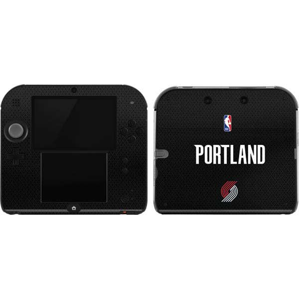 NBA Portland Trail Blazers Jersey Nintendo 2DS Skin