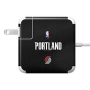 NBA Portland Trail Blazers Jersey 85W Power Adapter (15 and 17 inch MacBook Pro Charger) Skin