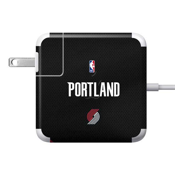NBA Portland Trail Blazers Jersey 85W Power Adapter (15 and 17 inch MacBook Pro Charger) Skin