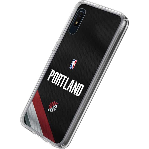 NBA Portland Trail Blazers Jersey Galaxy A10e Clear Case