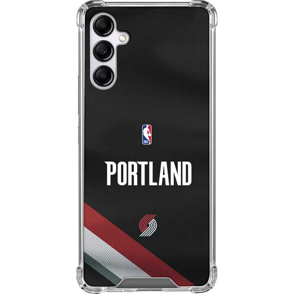NBA Portland Trail Blazers Jersey Galaxy A14 5G Clear Case