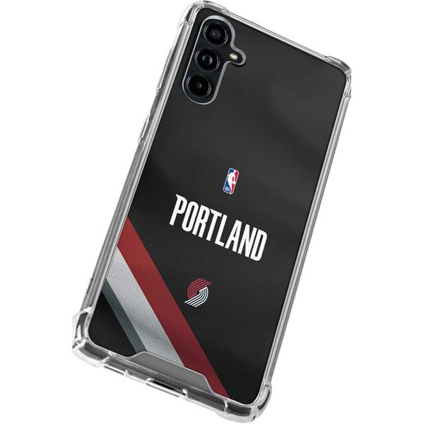 NBA Portland Trail Blazers Jersey Galaxy A54 5G Clear Case