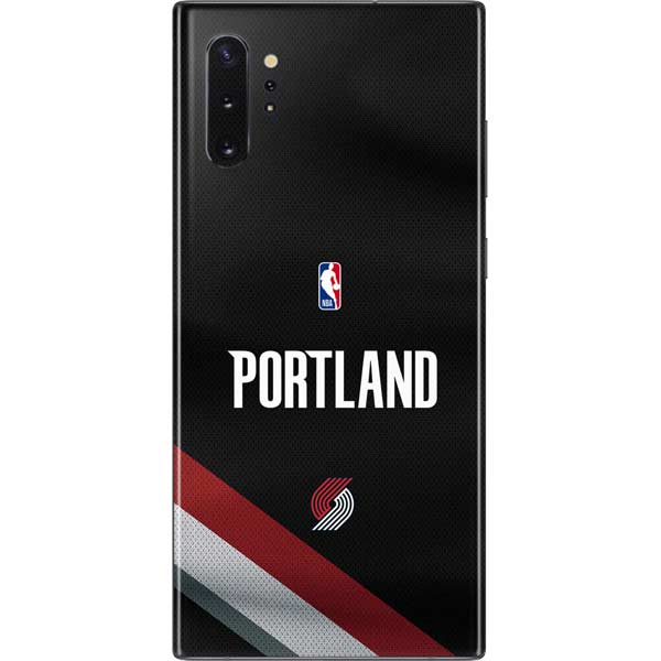 NBA Portland Trail Blazers Jersey Galaxy Note 10 Plus Skin