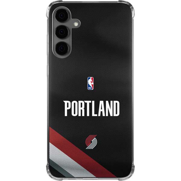 NBA Portland Trail Blazers Jersey Galaxy S24 Plus Clear Case