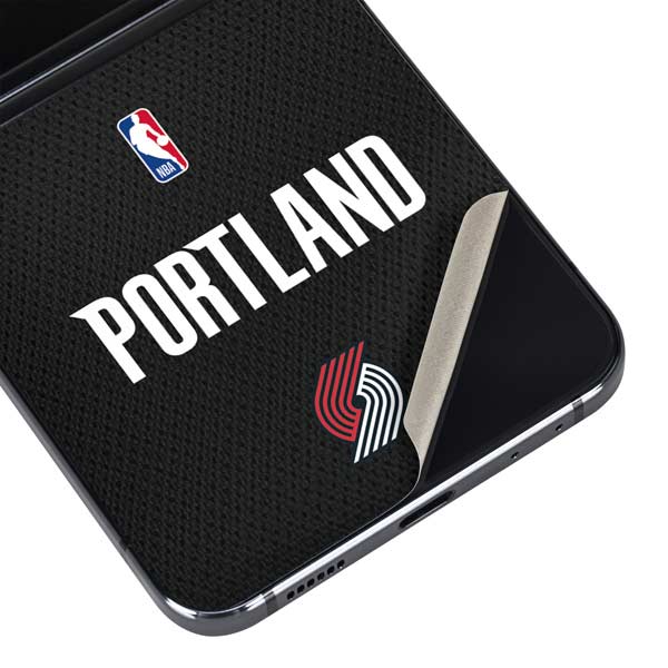 NBA Portland Trail Blazers Jersey Galaxy Z Flip5 5G Skin